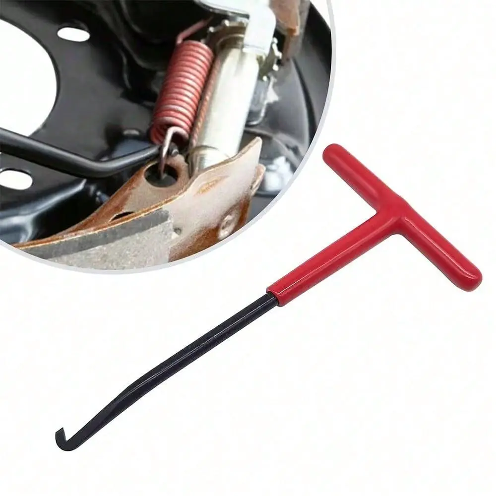 Motorcycle Exhaust Spring Hook, T-shaped Handle Exhaust Pipe Spring Puller Installer Hooks, Motorcycle Maintenance Repair Tool for Springs Removal, Installation