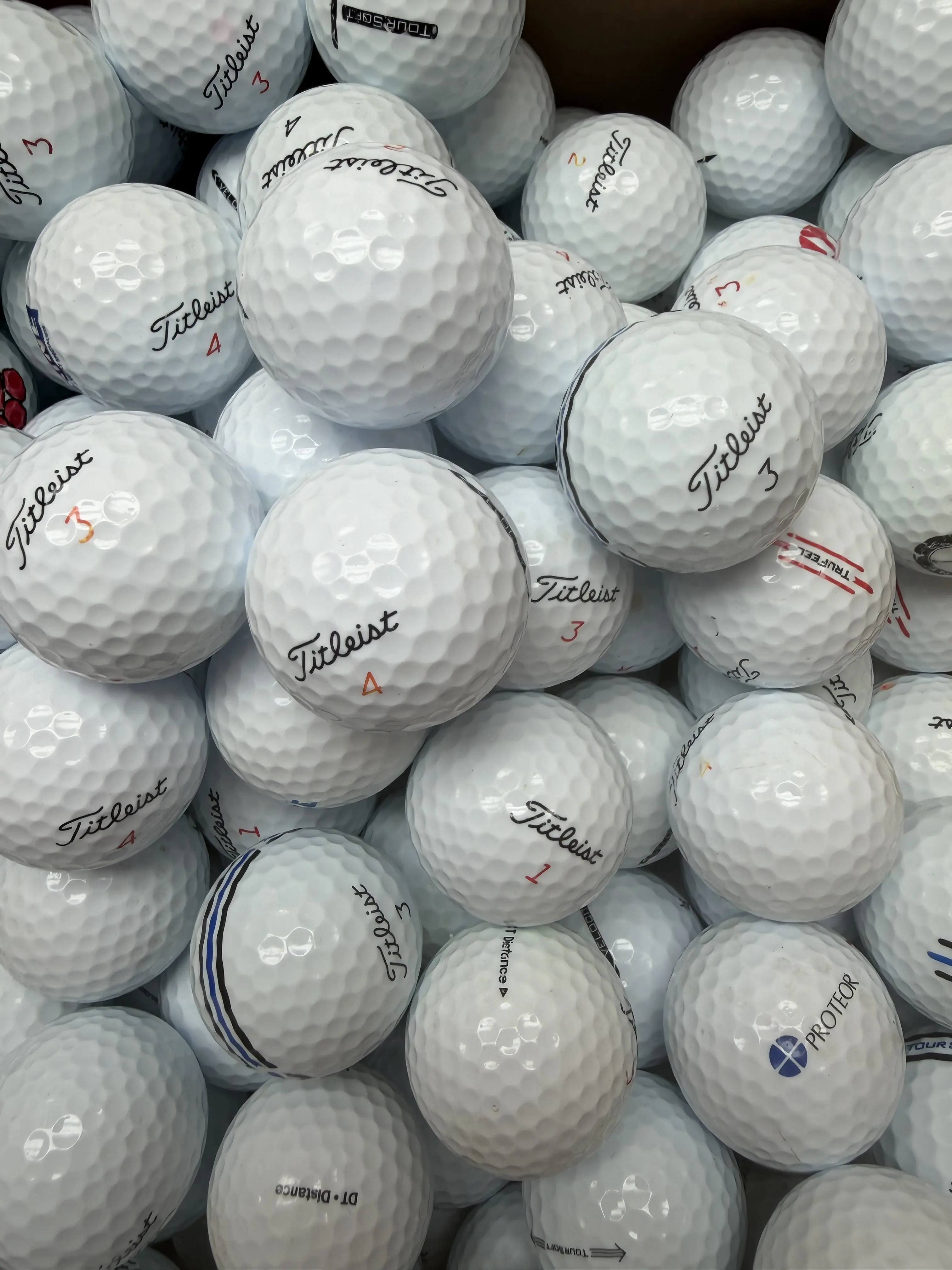 24 Pack Mixed Titleist Used Golf Balls – Pro V1, Pro V1x, AVX, Tour Soft & More | AAA