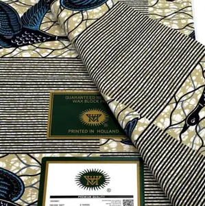 Authentic African Print 100%Cotton 6yards