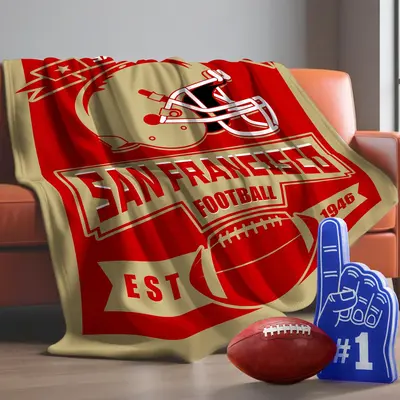 49ers King Size Blanket TikTok Shop