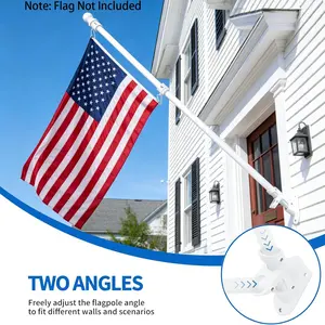 Outdoor Flagpole, Detachable Garden Flagpole, Perfect for Yard Use, Durable Design, Easy Installation, Ideal for Outdoor Decorations