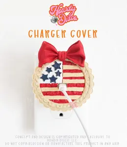 Sweet American Pie Charger cover (Fits Apple Brand Charger)
