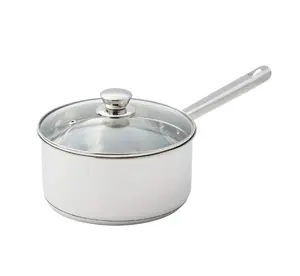 Stainless Steel 3-Quart Saucepan with Straining Lid Cookware Pots paris hilton