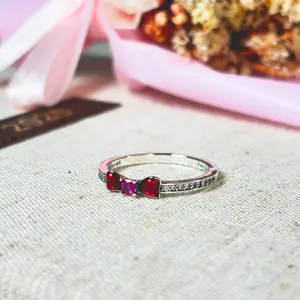 Princess Bow Ring – 14k Gold-Plated Princess Crown with CZ Crystals