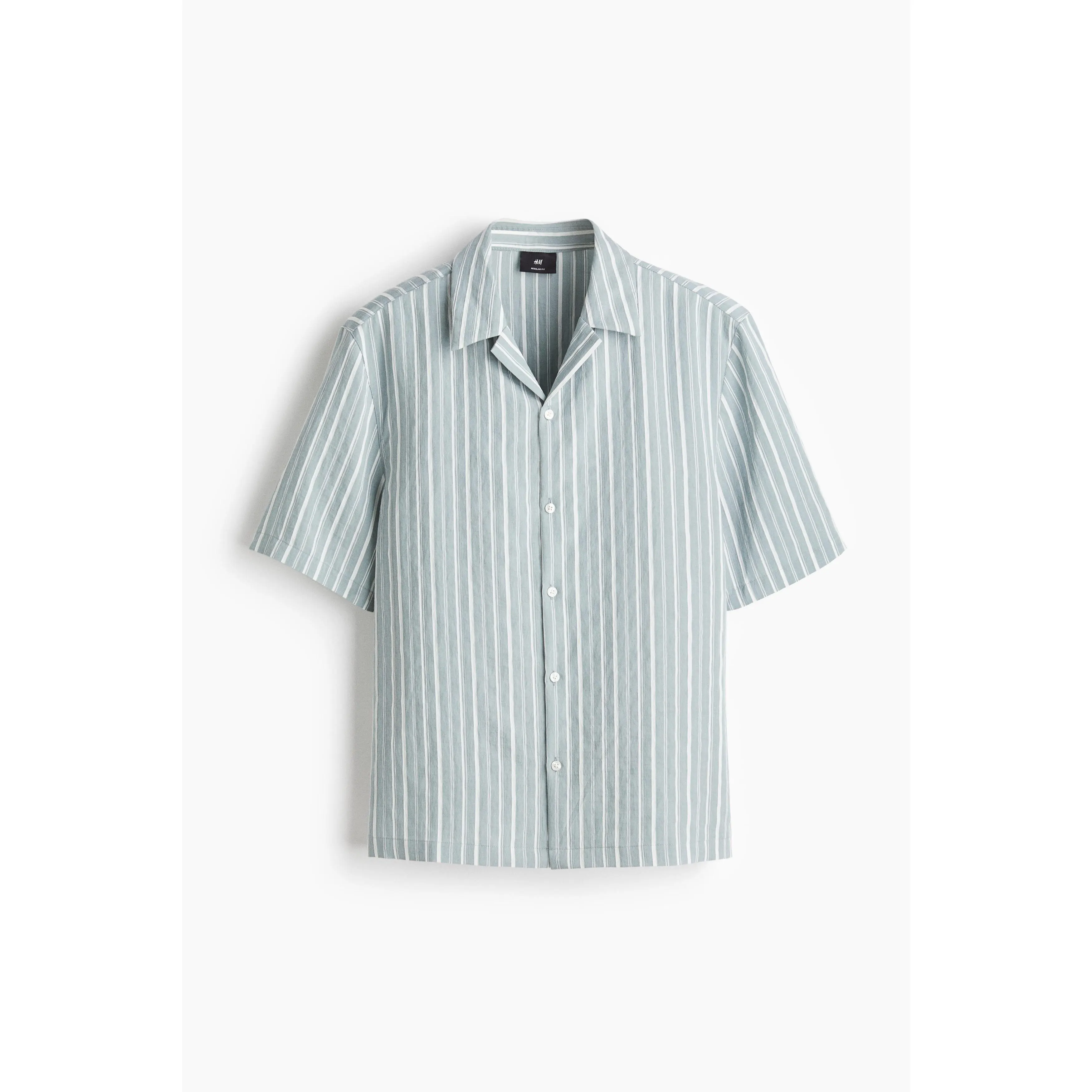 H&M Regular Fit Lyocell-blend resort shirt H&M Regular Fit Lyocell-blend resort shirt