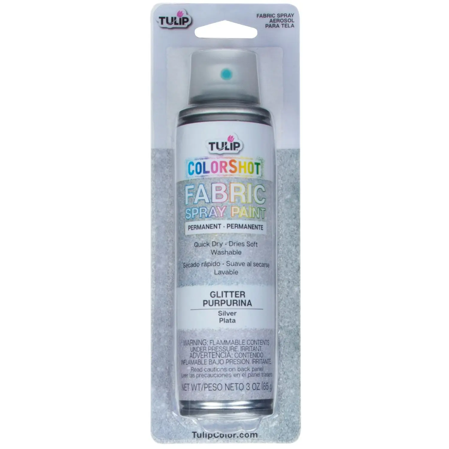 ColorShot Silver Glitter