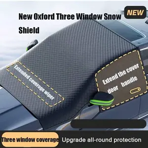Snowproof Cover (254cm X 110cm) + Ear Protection, Durable Snow Shield for Outdoor Use, Essential Winter Accessory, Dustproof Design