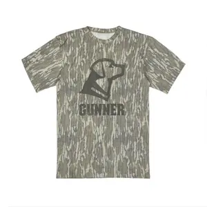 Mossy Oak Gunner BOTTOMLAND SS 3D Shirt, Hunting 3D Tee, Gift For Him, Gift For Dad