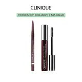 [Clinique] High Impact Eye Duo - High Impact Gel Tech Eyeliner + High Impact Mascara |  | Silky smooth | Long-Lasting | Waterline-Safe | Black Honey | Black