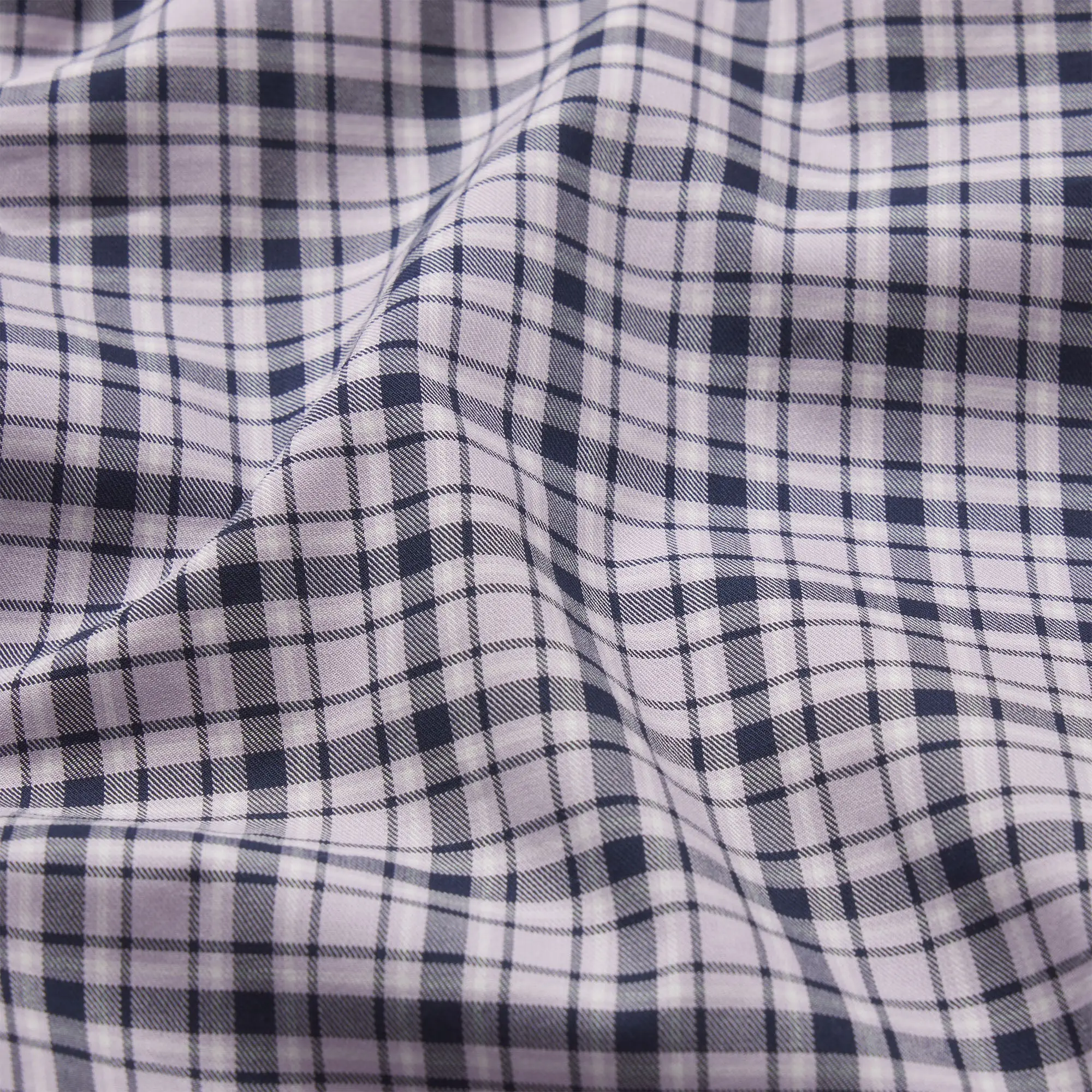 IRIS MICA NAVY CHECK