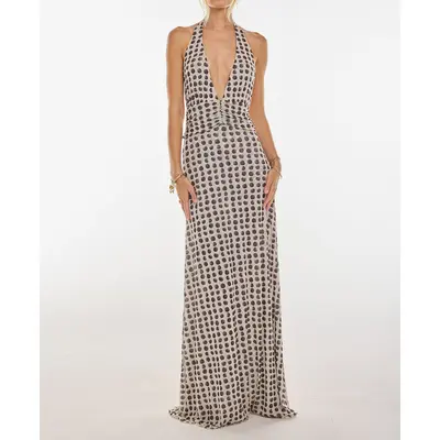 Skims Cloud Halter Long Dress - TikTok Shop Skims Cloud Halter Long Dress - TikTok Shop