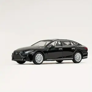 1pcs Lexus LS500h Diecast Car Model, 1:64 Scale Alloy Pressed Toy Vehicle, Classic Collectible Static Car, Perfect Gift