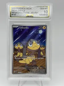 Graded AGS 10 Helioptile 2025 Mega Evolutions 143 Holographic Pokemon Card
