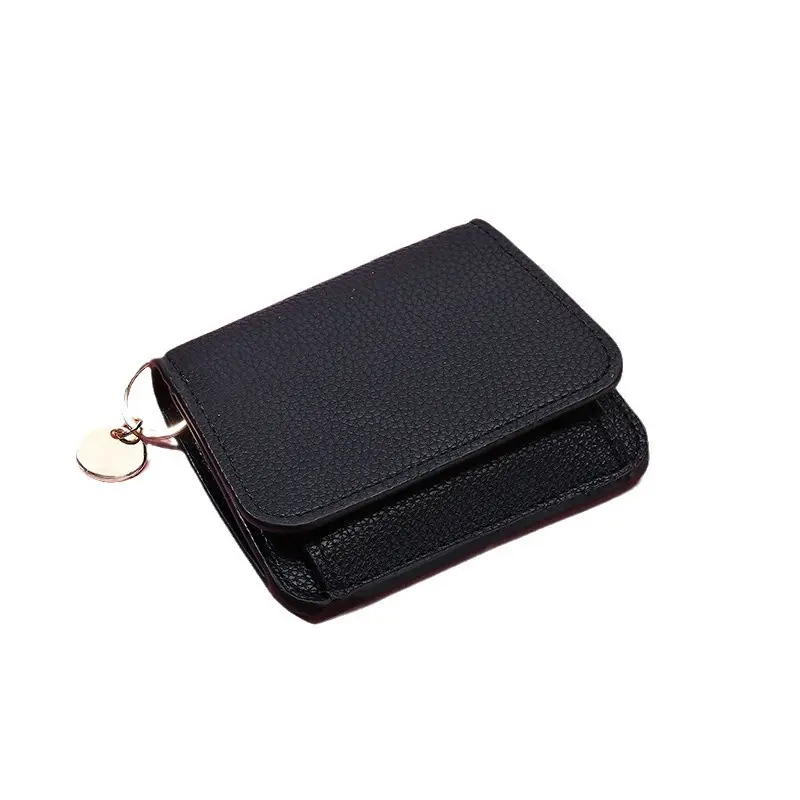 Women's Bifold Wallets - Business Minimalist, Short Slim Compact, 3-Pocket Compartmentalized Casual Women's Wallet with Money Clip, ID Window, Coin Holder, All-Match, Perfect Gift (Trifold Option, All-Over Print), Casual Women's Wallets, Compartmentalized