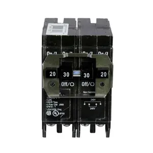 Eaton BR BQC220230 Quad 20/30A Double-Pole 120/240V Circuit Breaker