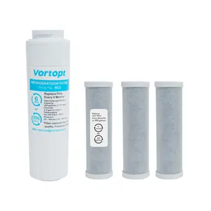 Vortopt refrigerator water filter alternative products are compatible with brands such as Maytag, EveryDrop, Whirlpool, Amana, Kitchenaid, and Kenmore