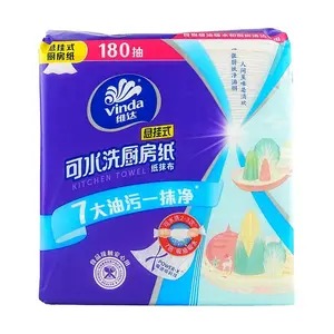 VINDA XL Kitchen Hanging Paper Towels - 180 Sheets, 2-Ply, Convenient & Space-Saving