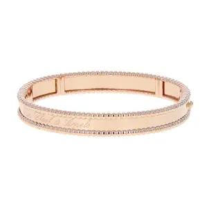 Pre-owned Van Cleef & Arpels Perlee Bangle Bracelet