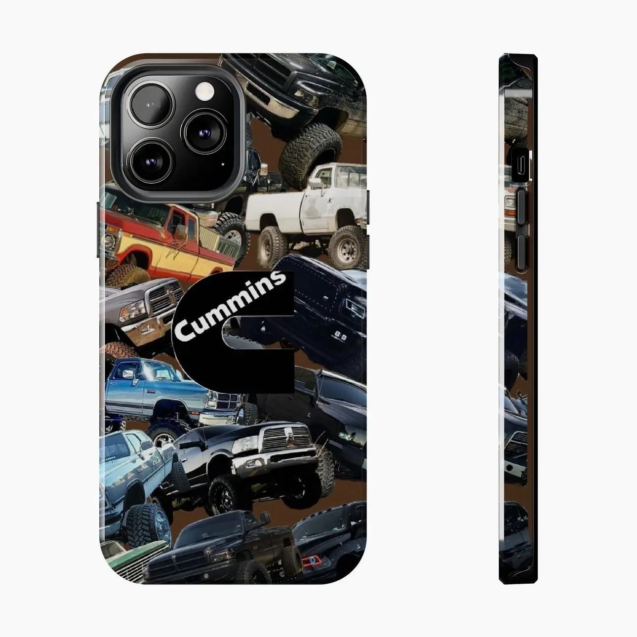 Cummins 6.7L Turbo Diesel Dodge-Themed Industrial Phone Case, Compatible with iPhone 17, 16, 15, 14, 13, 12, 11, 8, SE, XR, X, XS Max, Pro, Plus U