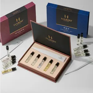 Habibi New York Discovery Set – Men, Women & Oud Fragrance Collection (5 x 2ML Mini Spray Samples)
