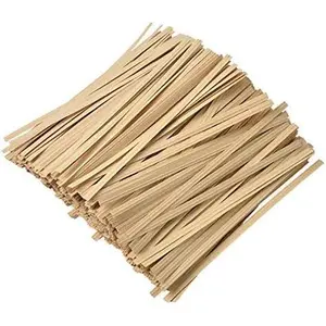 500 count 5"  Paper Twist Ties  Bread Ties, for Party Cello Candy Bread Coffee Bags Cake Pops