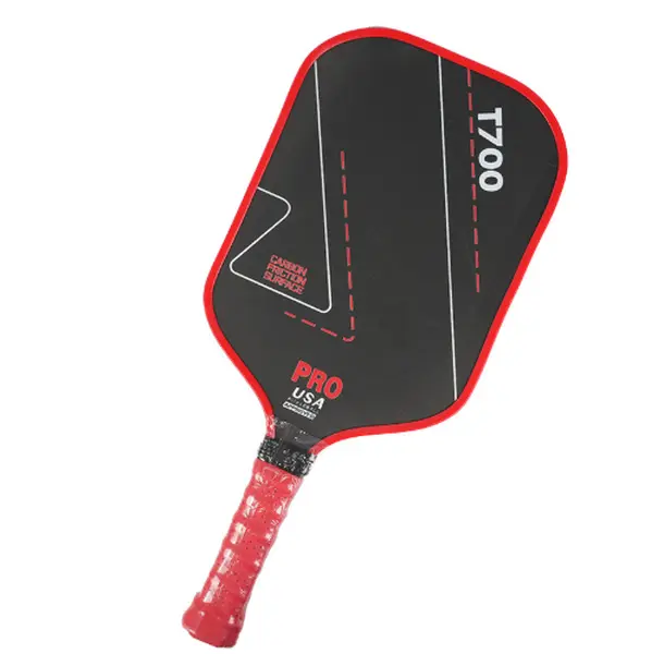 Pik ball racket, color, T700 carbon fiber textured matte finish