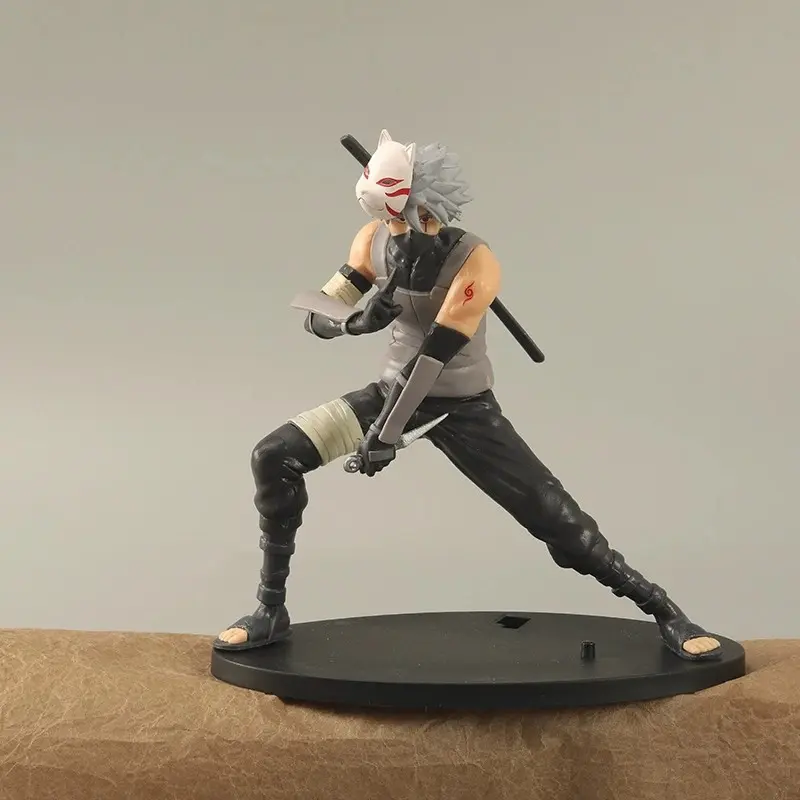 16.5cm Anime Cartoon Anbu Hatake Kakashi Plush Toy Figurine