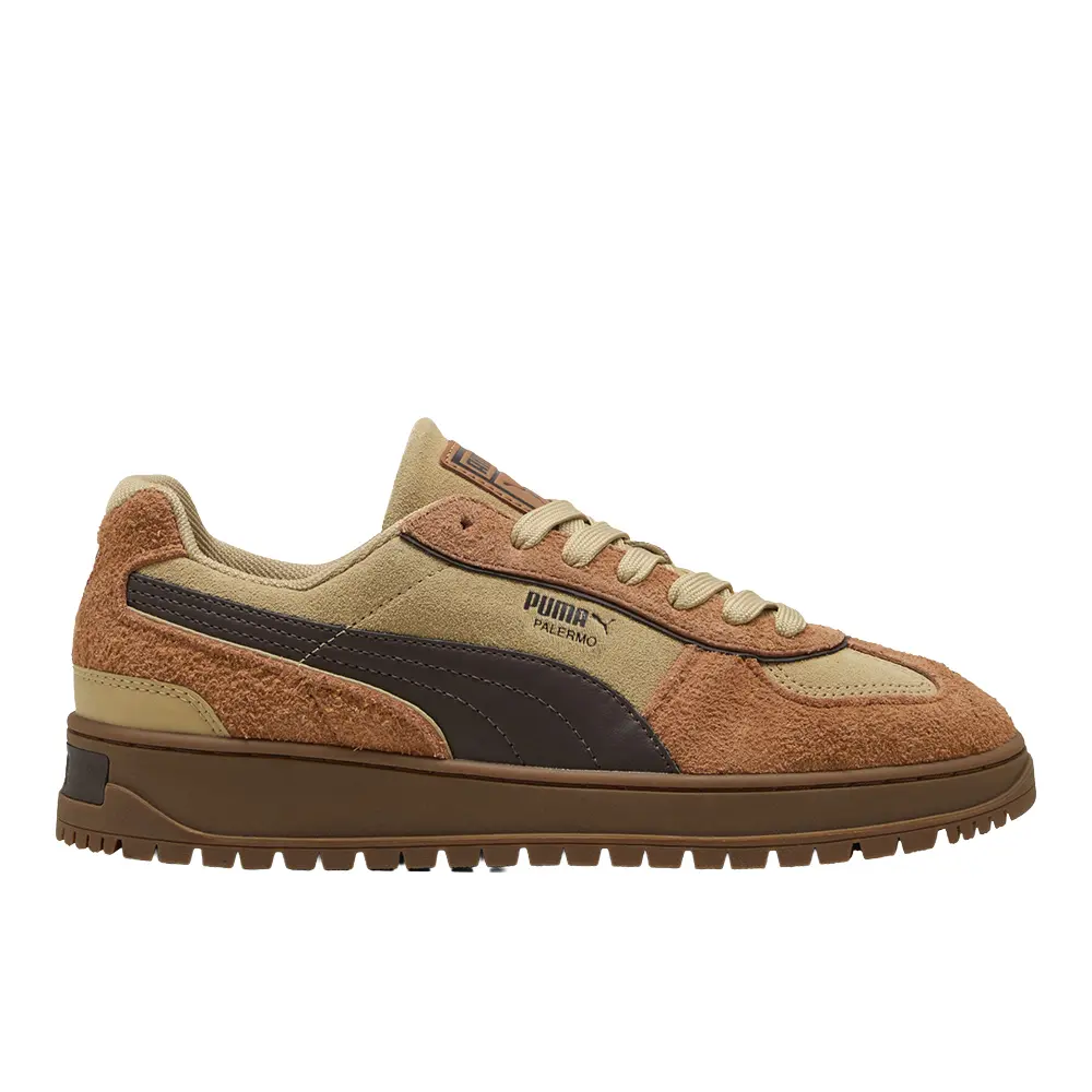 PUMA Mens Palermo Alpino Suede Lace Up Sneakers Shoes Casual - Brown