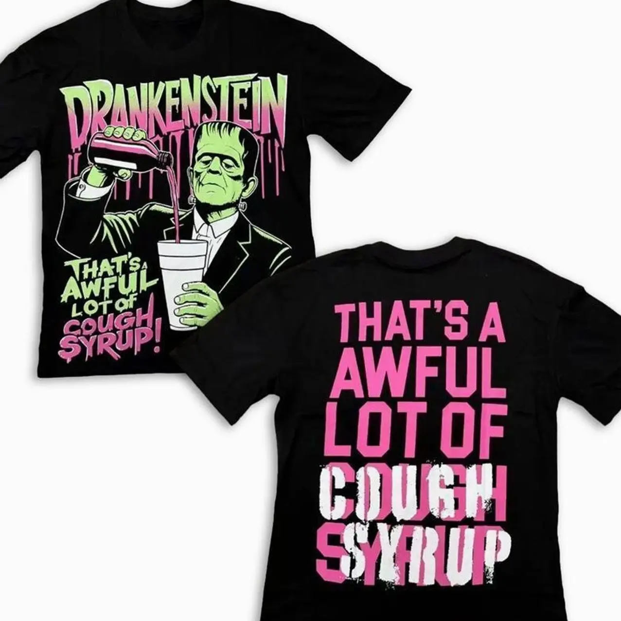 Drankenstein T-Shirt, Funny Frankenstein Parody Tee, “That's an