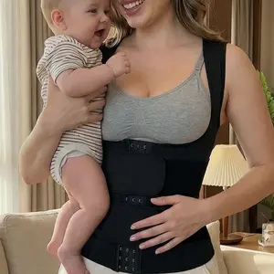 Women’s Neoprene Workout Vest with Adjustable Support Belt – Sleeveless Athletic Training Top for Gym, Fitness & Daily Wear