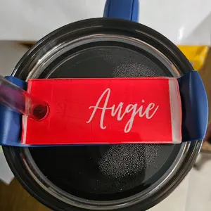 personalized Stanley cup name plates