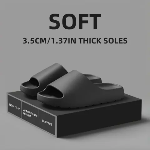【Black Friday】Men's Casual Non-Slip EVA Slides, Slippers for All Seasons, Lightweight Comfortable Footwear for Indoor and Outdoor Wear, Beach Slippers, Christmas Gift
