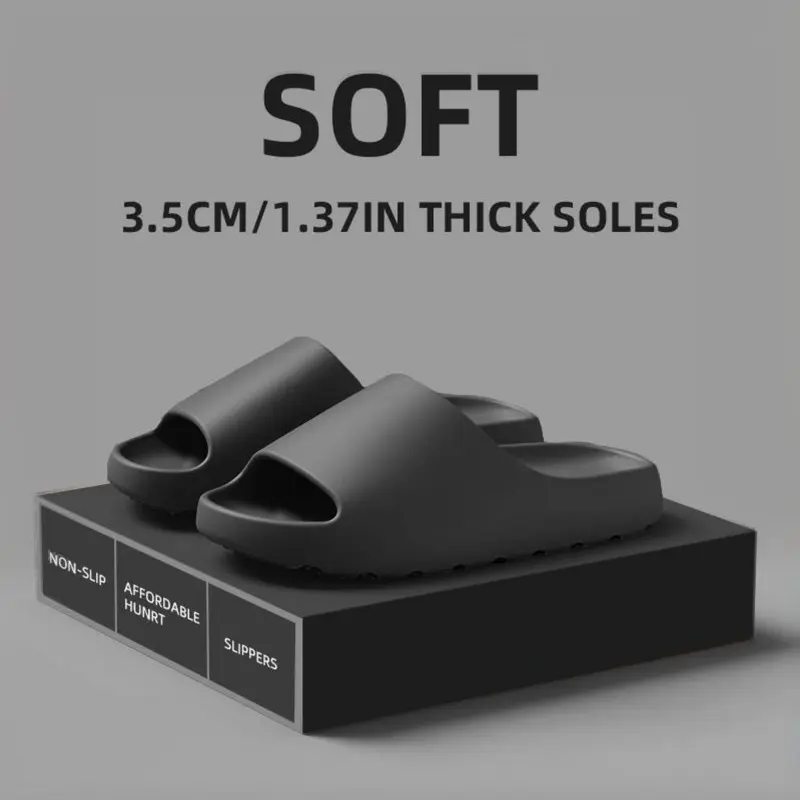 【Black Friday】Men's Casual Non-Slip EVA Slides, Slippers for All Seasons, Lightweight Comfortable Footwear for Indoor and Outdoor Wear, Beach Slippers, Christmas Gift