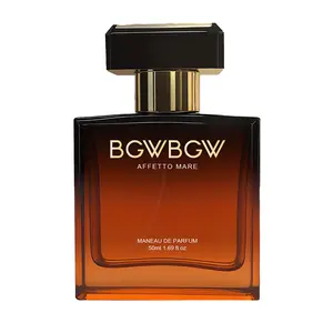 BGWBGW Alcohol-Free & Skin-Friendly Perfume for Men | Long Lasting Nightclub Essential Inspired Cologne | Ocean & Woody Notes for Gym, Work, Date Night | The Perfect Gift for Men, 1.69 Fl Oz Men's Eau de Parfum