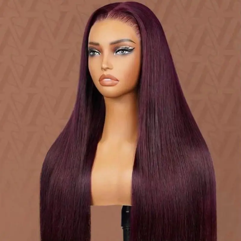 Glueless wig 24 inches 100% humain