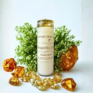 Prosperity & Wealth Prayer Candle 16oz