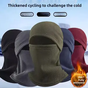 Sports Outdoor Cycling Headgear Face Protection Warm Bandit Hat Helmet Liner Quick Drying Mask Fleece Headgear