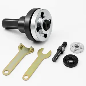 Electric  Angle Grinder Connecting Rod Set, 10~13 mm Adjustable Rotary Driver Cutter Shaft Accessories  Angle Grinder Adapter With Spanner For Cutting Disc, angle grinder wood