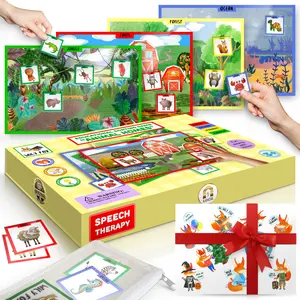 Montessori Animal Homes Sorting Game, Speech Therapy Toy