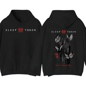 Sleep Token Rock Band Inspired Butterfly Hoodie, Sleep Token Tour 2025 Shirt, New Song Concert Tour, Gift for Fan