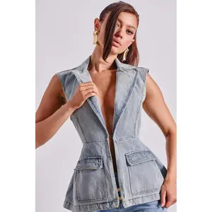 SCOUT DENIM BLAZER VEST
