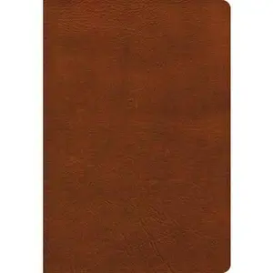 NASB Super Giant Print Reference Bible, Burnt Sienna Leathertouch by Holman Bible Publishers