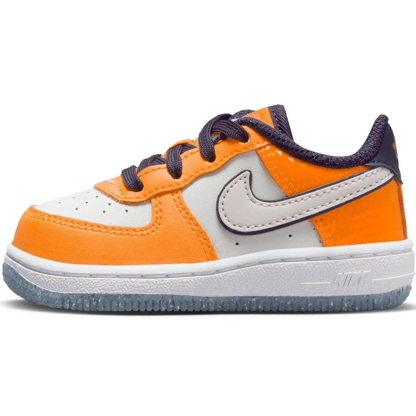 Toddler's Nike Air Force 1 Low SE Vivid Orange/Summit White (FJ4657 800)