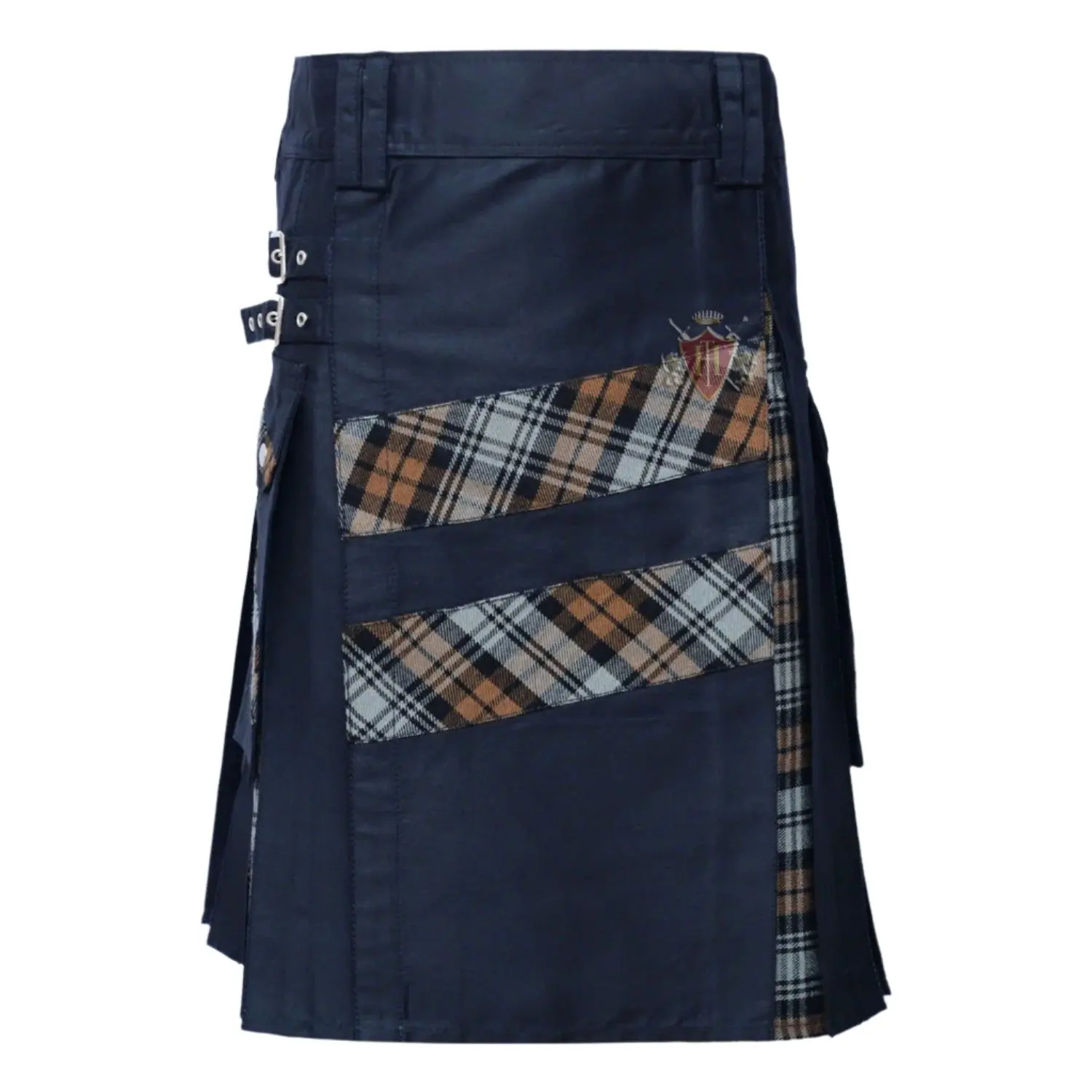 Men's Modern Black Watch Weathered Hybrid Kilt