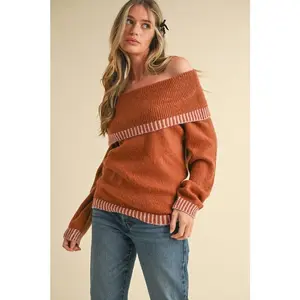 Kerley sweater, caramel pink