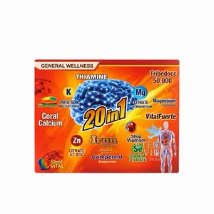 Ampoyeta Hierro 20 en 1 con 10 microbotellas