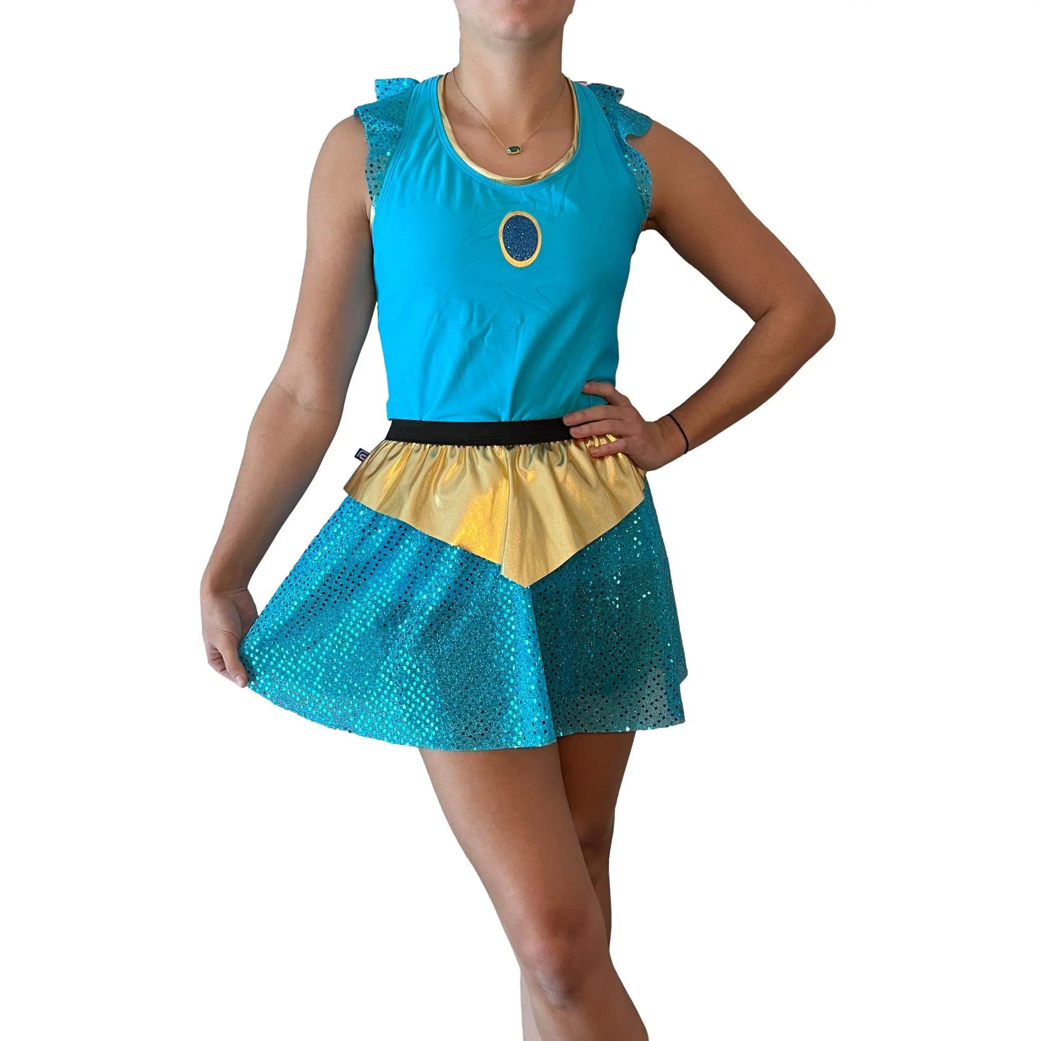 Jasmine Inspired Princess Running Costume