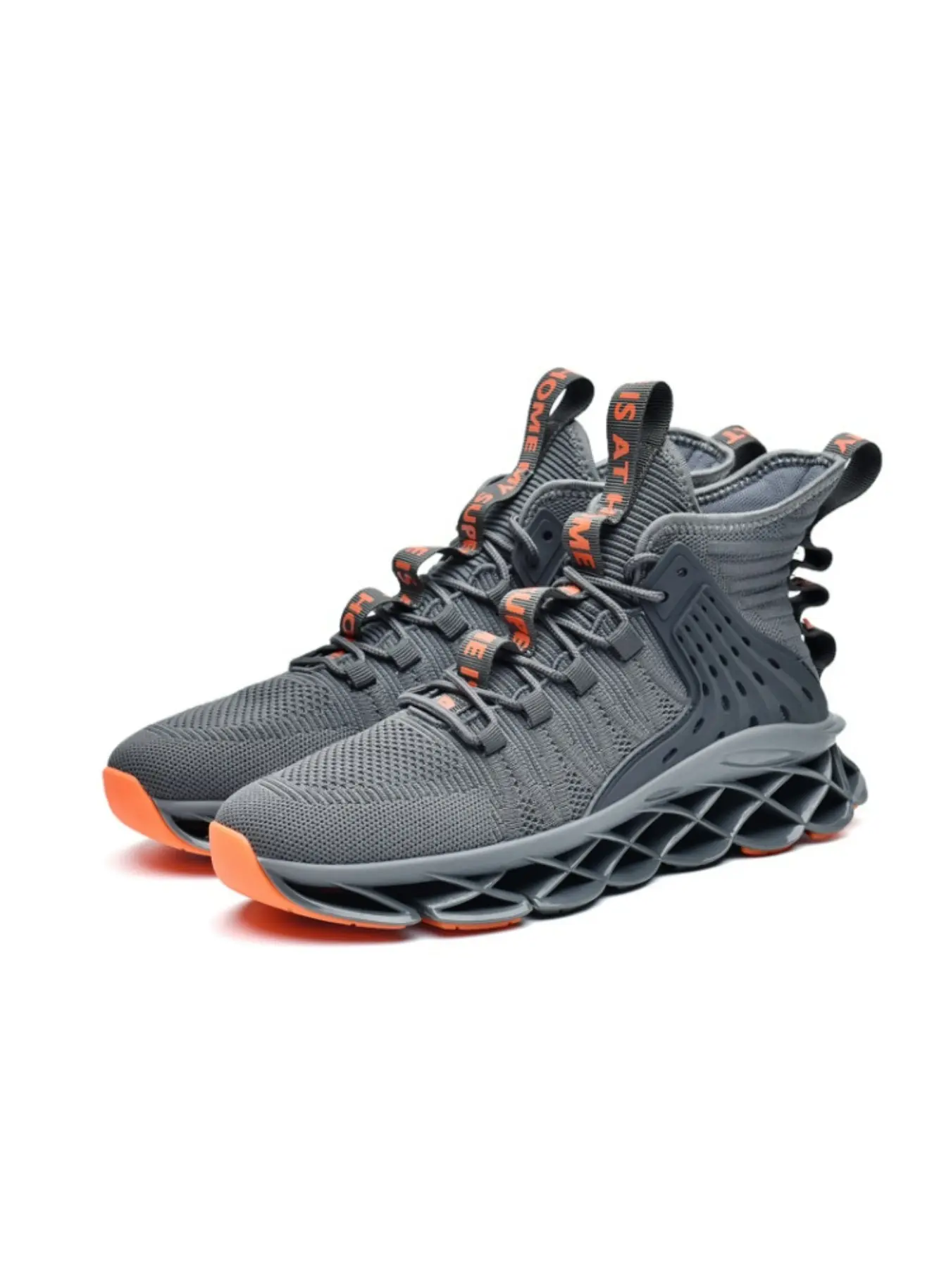 Men's Fashion Sport Shoes, Anti-Slip Running Shoes, Casual Patchwork Design, Comfortable & Durable, Spring & Fall Wear