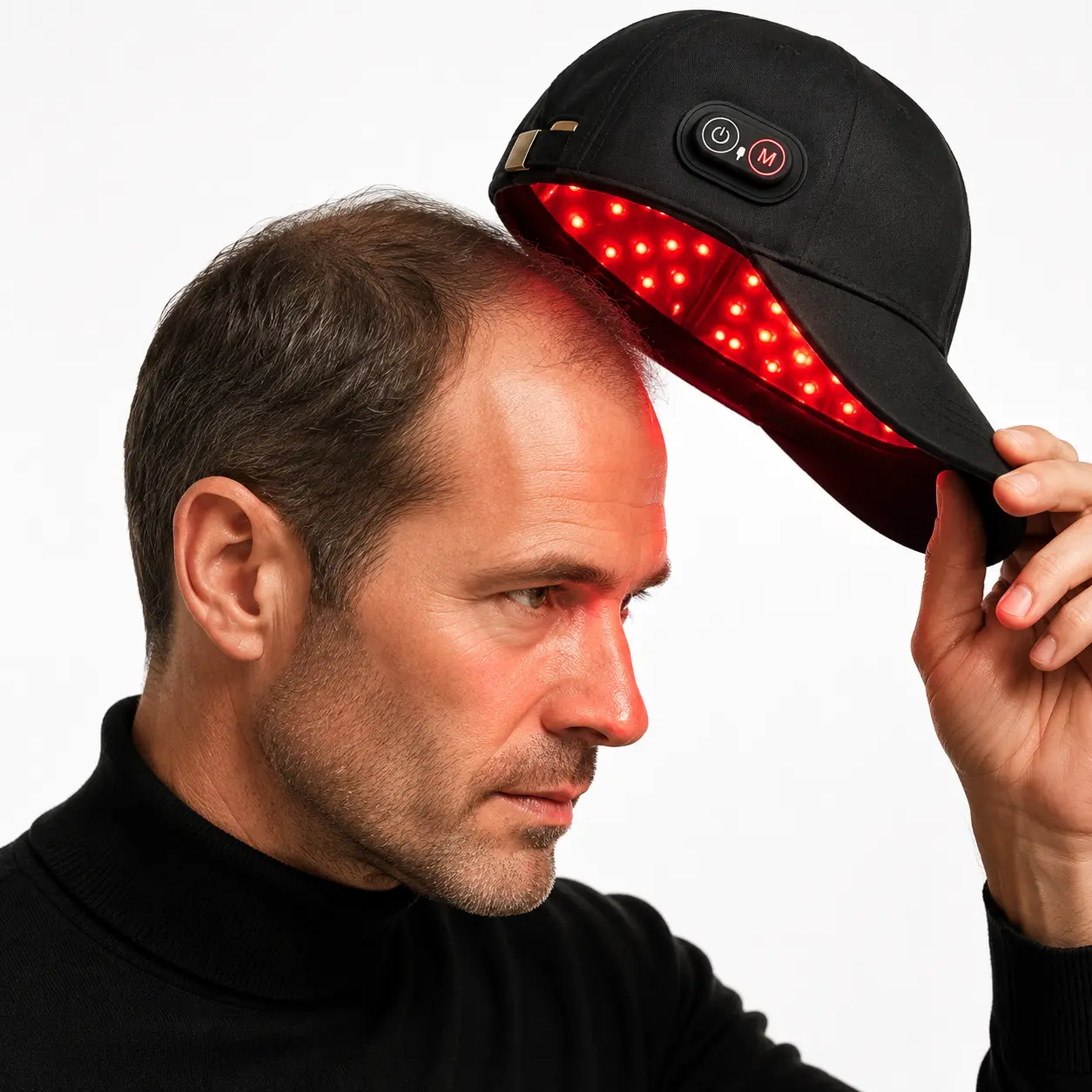 FDA Cleared - Red Light Therapy Cap for Hair Growth 850nm Infrared Light Device 86 Lasers & LEDs Adjustable Hat for Hair Health and Growth Convenient Hair Care Routine