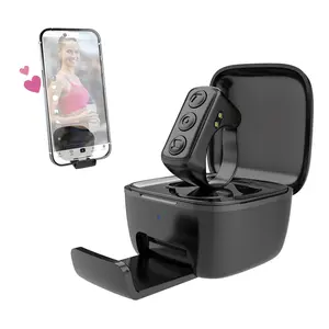 Xring Scrolling Ring Bluetooth Remote Control with Phone Stand,Remote for Selfie,Video Record,Music Control,ebook for iPhone,iPad,Android,Smartphone MothersDaygift Summervibes